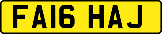 FA16HAJ