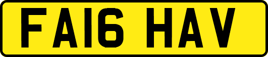 FA16HAV