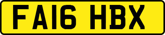 FA16HBX