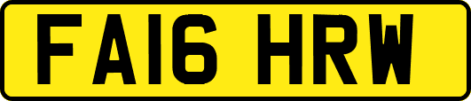 FA16HRW