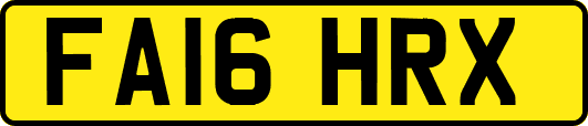 FA16HRX