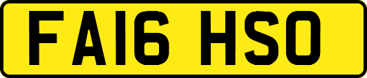 FA16HSO