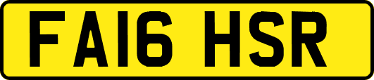 FA16HSR