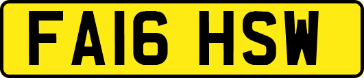 FA16HSW