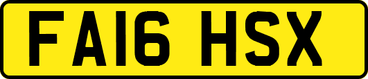 FA16HSX