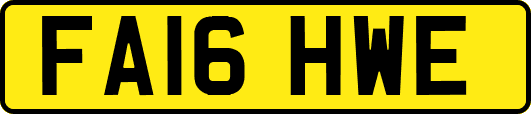FA16HWE