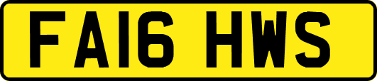 FA16HWS
