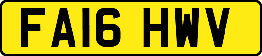 FA16HWV