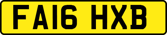 FA16HXB