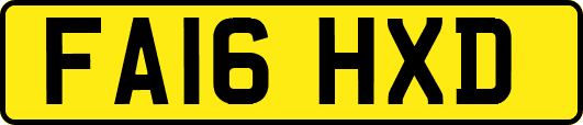 FA16HXD