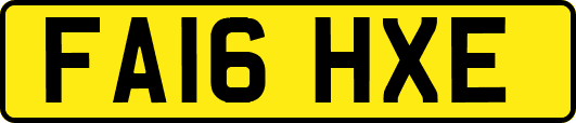 FA16HXE