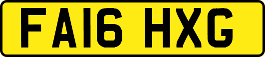 FA16HXG