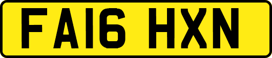 FA16HXN