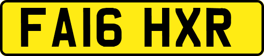 FA16HXR