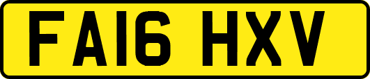FA16HXV