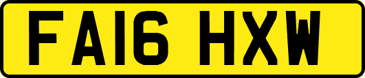 FA16HXW