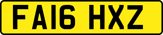FA16HXZ