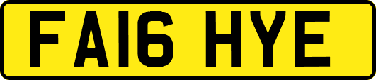 FA16HYE