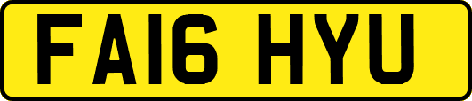 FA16HYU