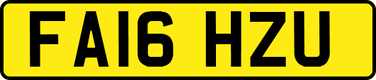 FA16HZU