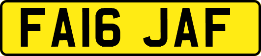 FA16JAF