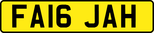 FA16JAH
