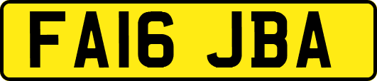 FA16JBA