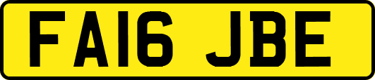 FA16JBE