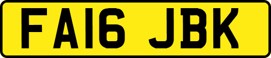 FA16JBK
