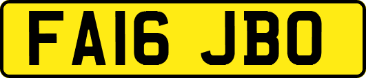 FA16JBO