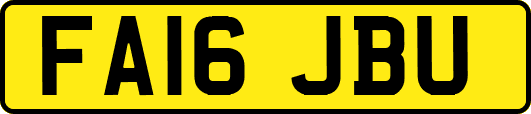 FA16JBU