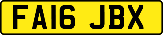 FA16JBX