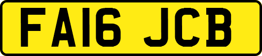 FA16JCB