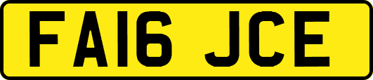 FA16JCE