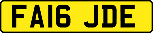 FA16JDE