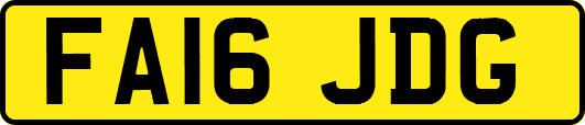 FA16JDG