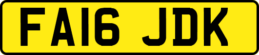 FA16JDK