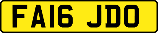 FA16JDO