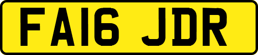 FA16JDR