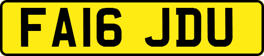 FA16JDU