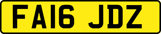 FA16JDZ