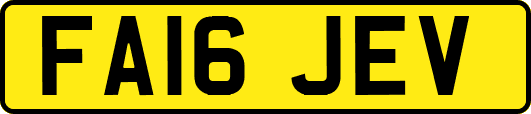 FA16JEV