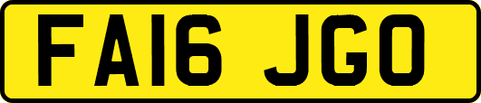 FA16JGO