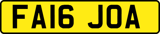 FA16JOA