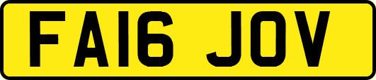 FA16JOV