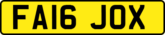 FA16JOX