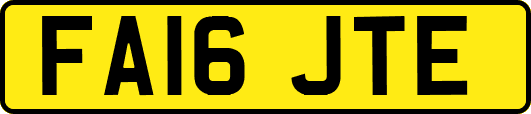 FA16JTE