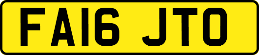 FA16JTO