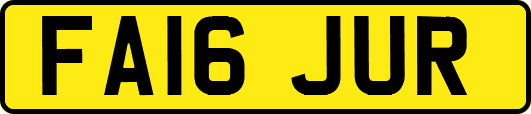FA16JUR