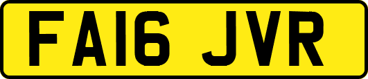 FA16JVR